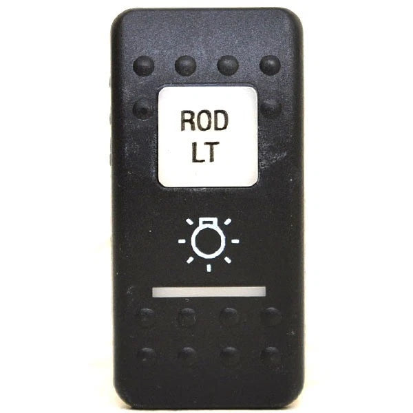 Carling Boat Rocker Switch Actuator Cover - Rod Light