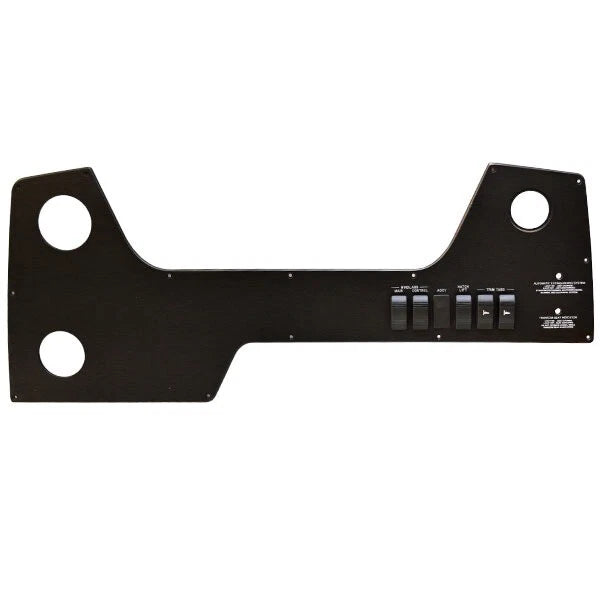 Sea Ray Boat Blank Dash Panel 2126443 - 280 DA 14 Black Starboard