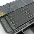 Fishing Storage Box Set with for 2 Grid and Double Layer for Efficient Storage