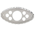 MasterCraft Xstar Boat Blank Switch Panel - Aluminum
