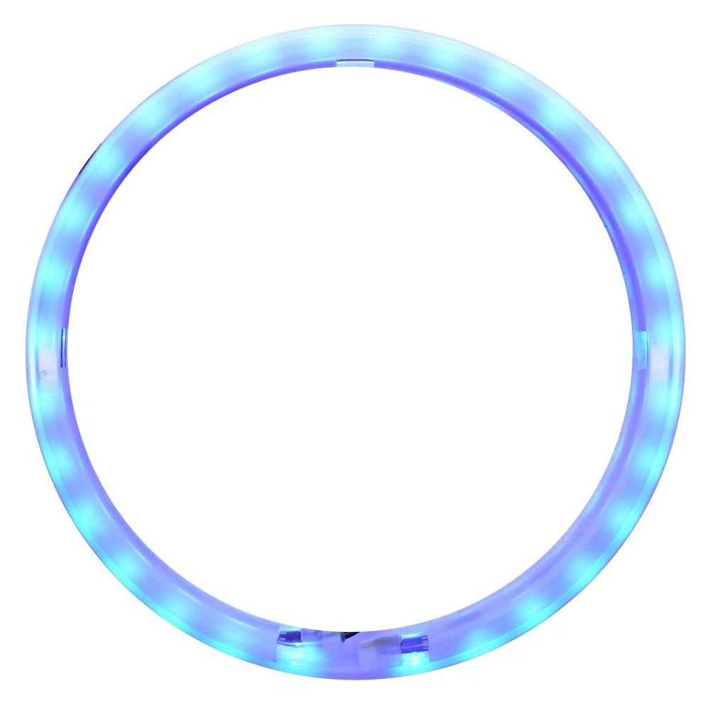 ITC Boat Illuminated Speaker Bezel 81950LGT - 7 1/4 Inch Blue LED 12V