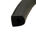 Clean Seal 104H3-1M Black 1/2" Foam Rubber Boat Windshield Weather Striping Ft