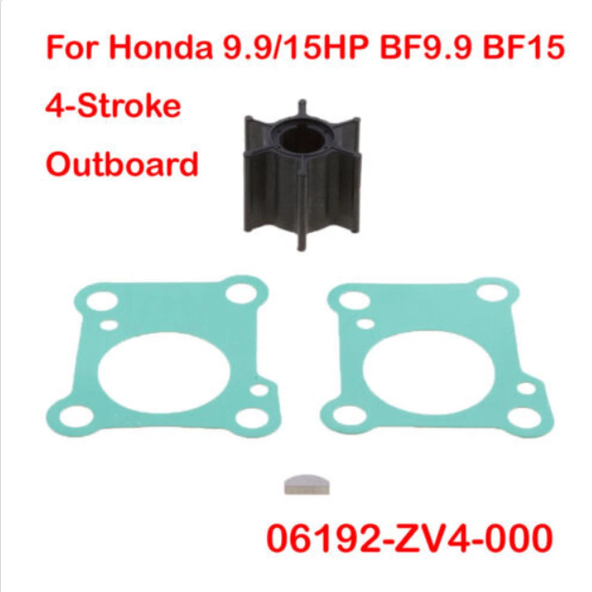 06192-ZV4-000 Honda Outboard Water Pump Impeller Repair Kit Replacement