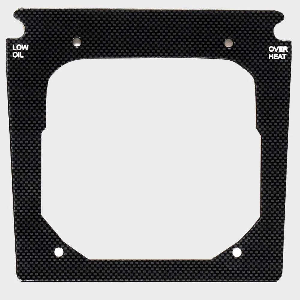 G3 Boat Blank Dash Panel 73422859 - with Indicator Lights 7 X 6 5/8 Inch