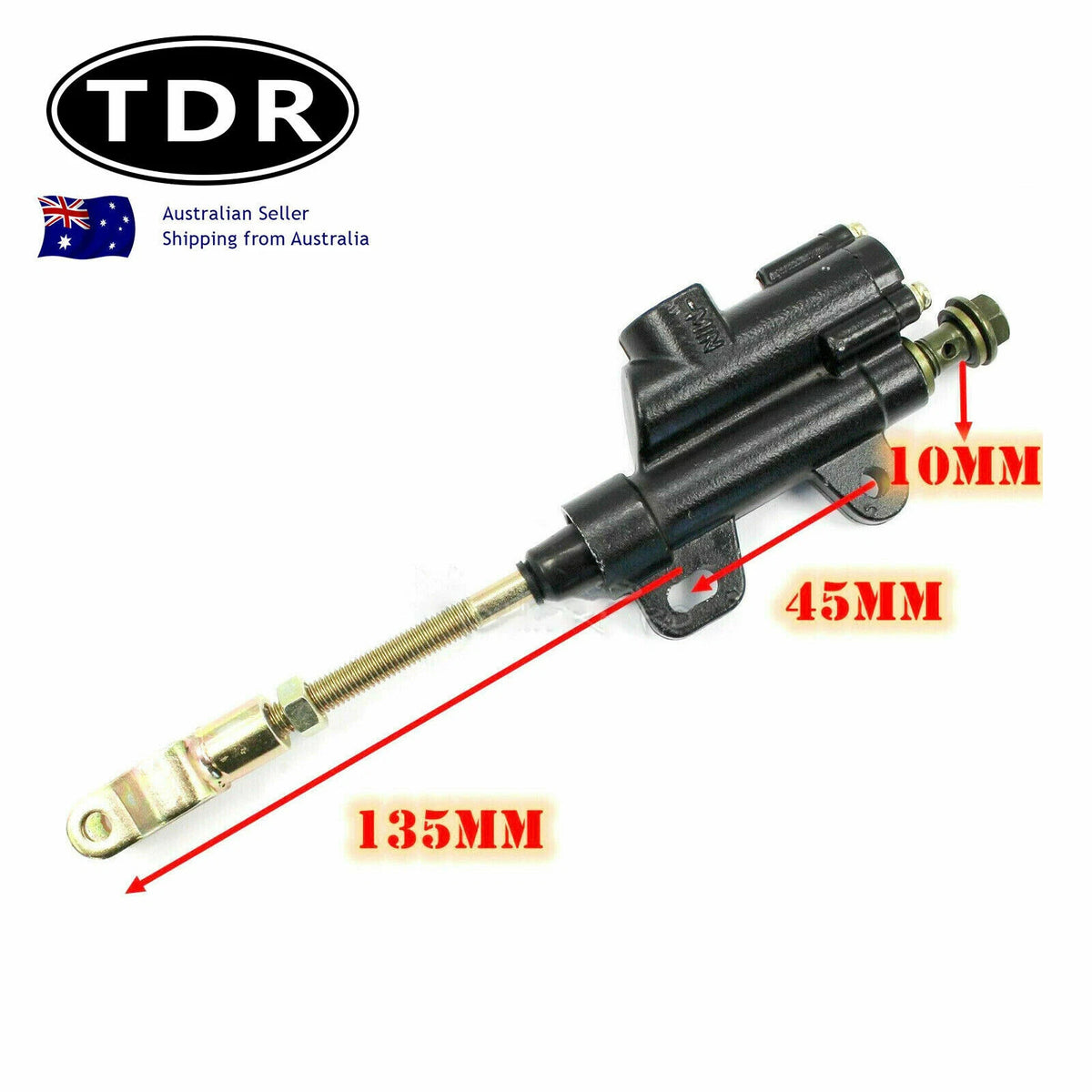 Rear Hydraulic Brake Master Cylinder Pitpro Trail Dirt Bike ATV Quad Buggy 10mm