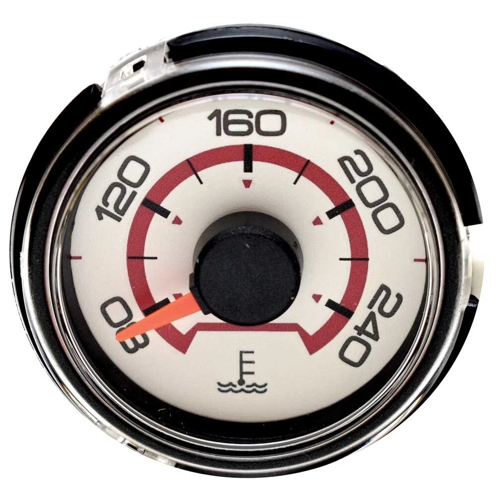 Medallion Boat Temperature Gauge 8620-00053-00 - 2 Inch White