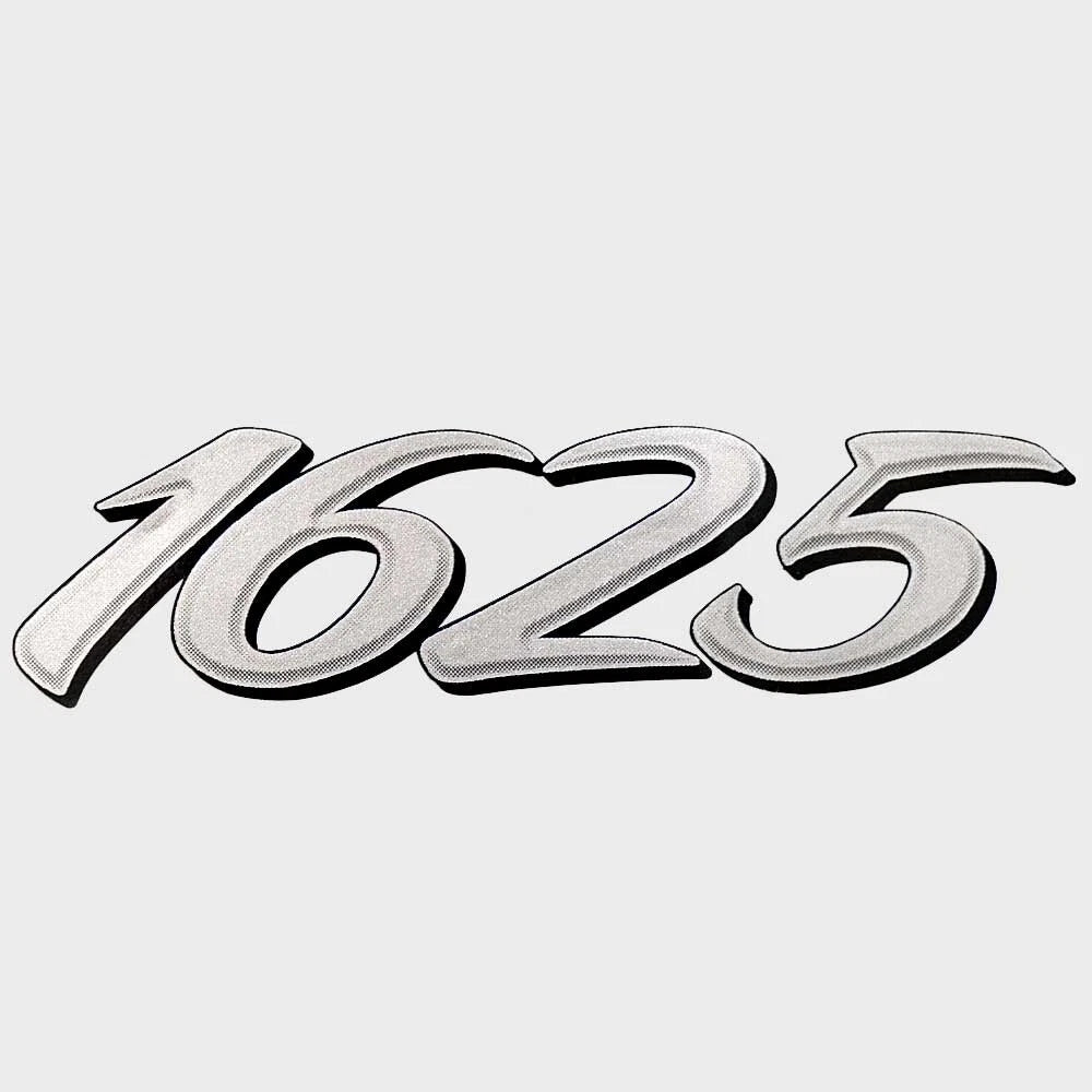 Lund Boat Decal 1986488 - 1625 Model Metallic Silver Sticker