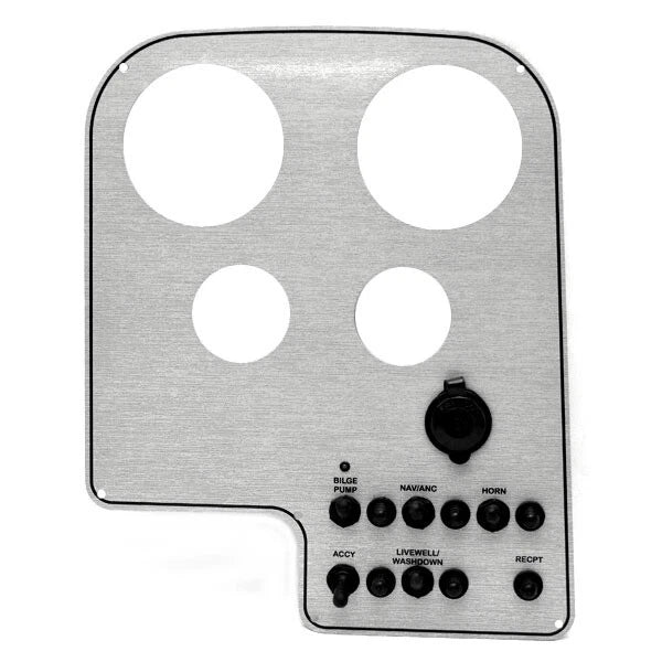 BH Electronics Boat Switch Panel 25-3909 - Four Winns 180 Aluminum
