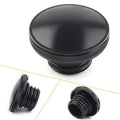 Vented Gas Cap Fuel Tank Right-hand Thread Smooth Black for Harley Sportster US