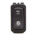Carling Boat Rocker Switch - 24V - 15A Navigation Lights On/Off