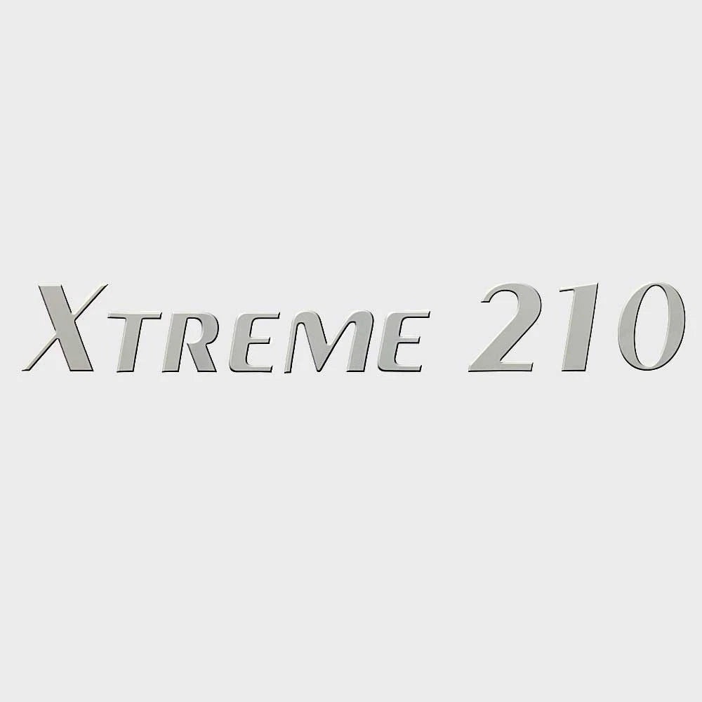 Lowe Boat Model Decal 2240971 - Xtreme 210 Gray Sticker