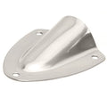 Larson Boat Clamshell Vent 4214-9054 - 2 1/4 Inch Stainless Steel