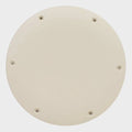 Jim Black Boat Access Cover 585-8-04 - 8 Inch Arctic White