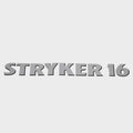 Lowe Boat Emblem Decal Sticker 2241462 - Stryker 16 Silver Black