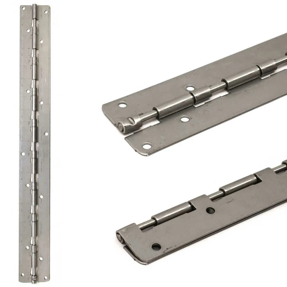 Boat Piano Hinge - 2 X 18 Inch 16 Gauge Stainless Steel