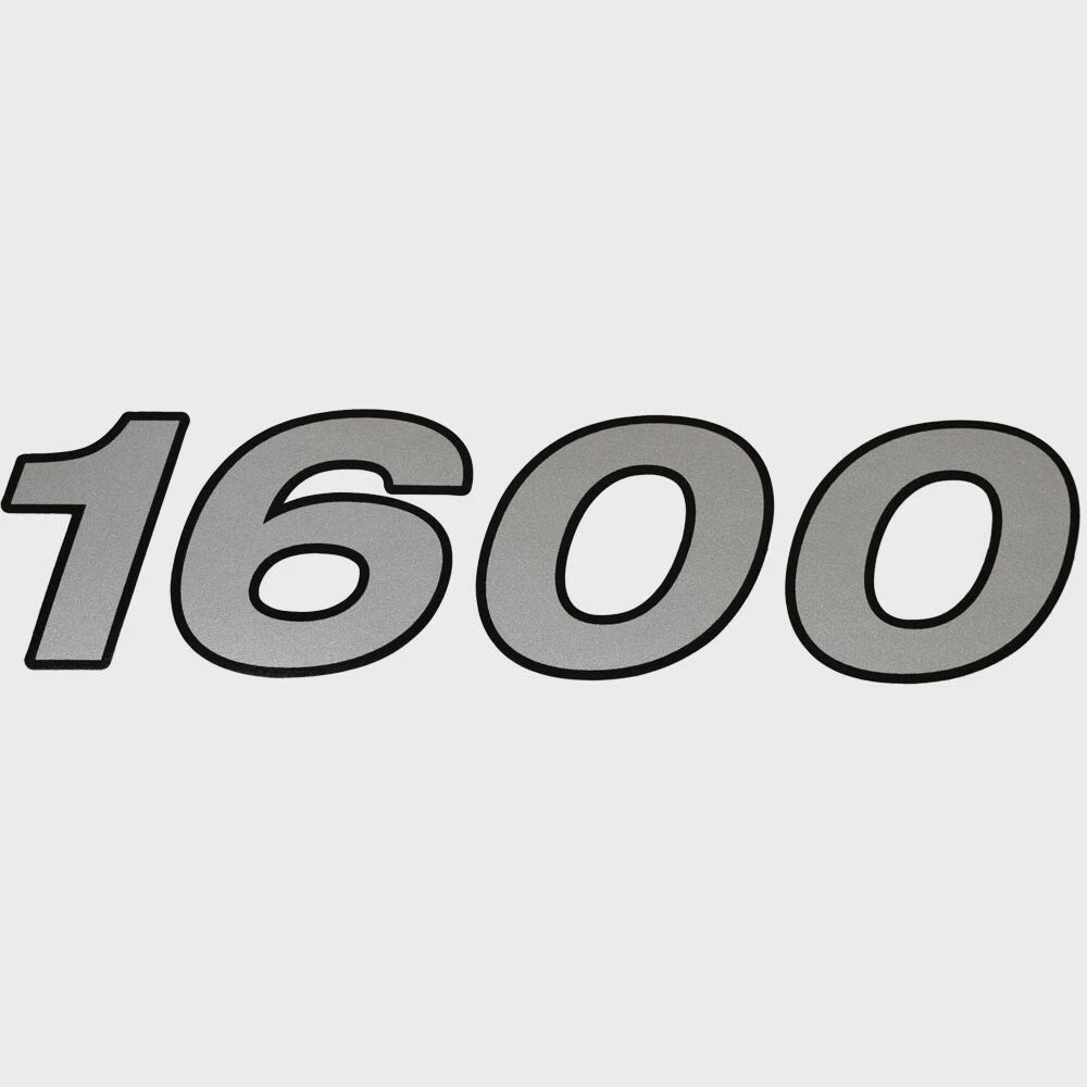 Crestliner Boat Decal Sticker 2201453 - 1600 Metallic Silver