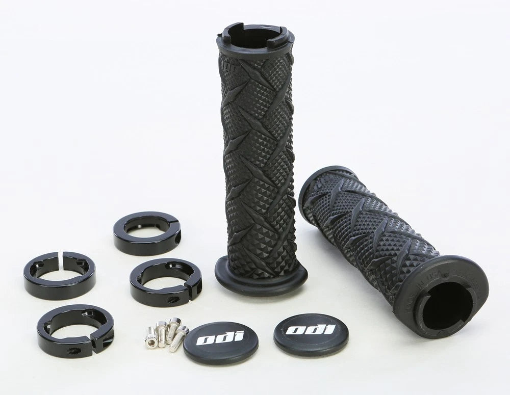 ODI ATV X Treme Lockon Grip Black/Black for ATV/UTV Handlebars 2000-2023