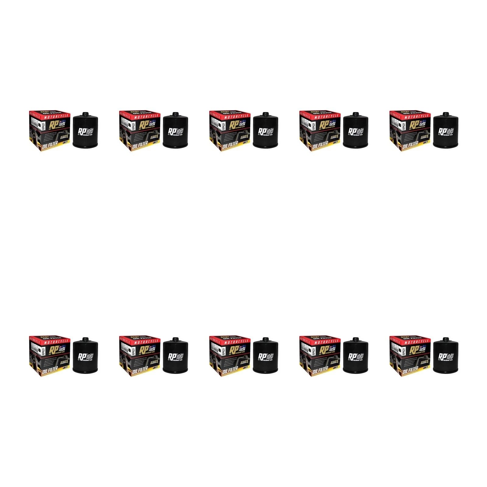 10 Pack RP Oil Filter for Arctic CAT 700i ATV 2012