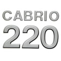 2008 Larson Cabrio 220 Boat Raised Emblem 0573067 - Silver Sticker