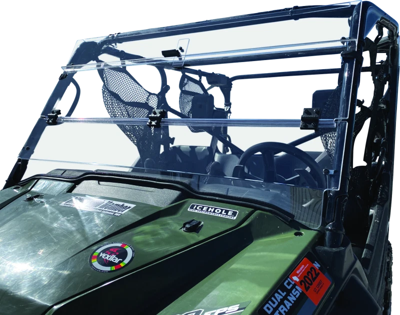 QuadBoss 16-22 Honda SXS1000 Pioneer 1000 Windbreak Folding Windshield