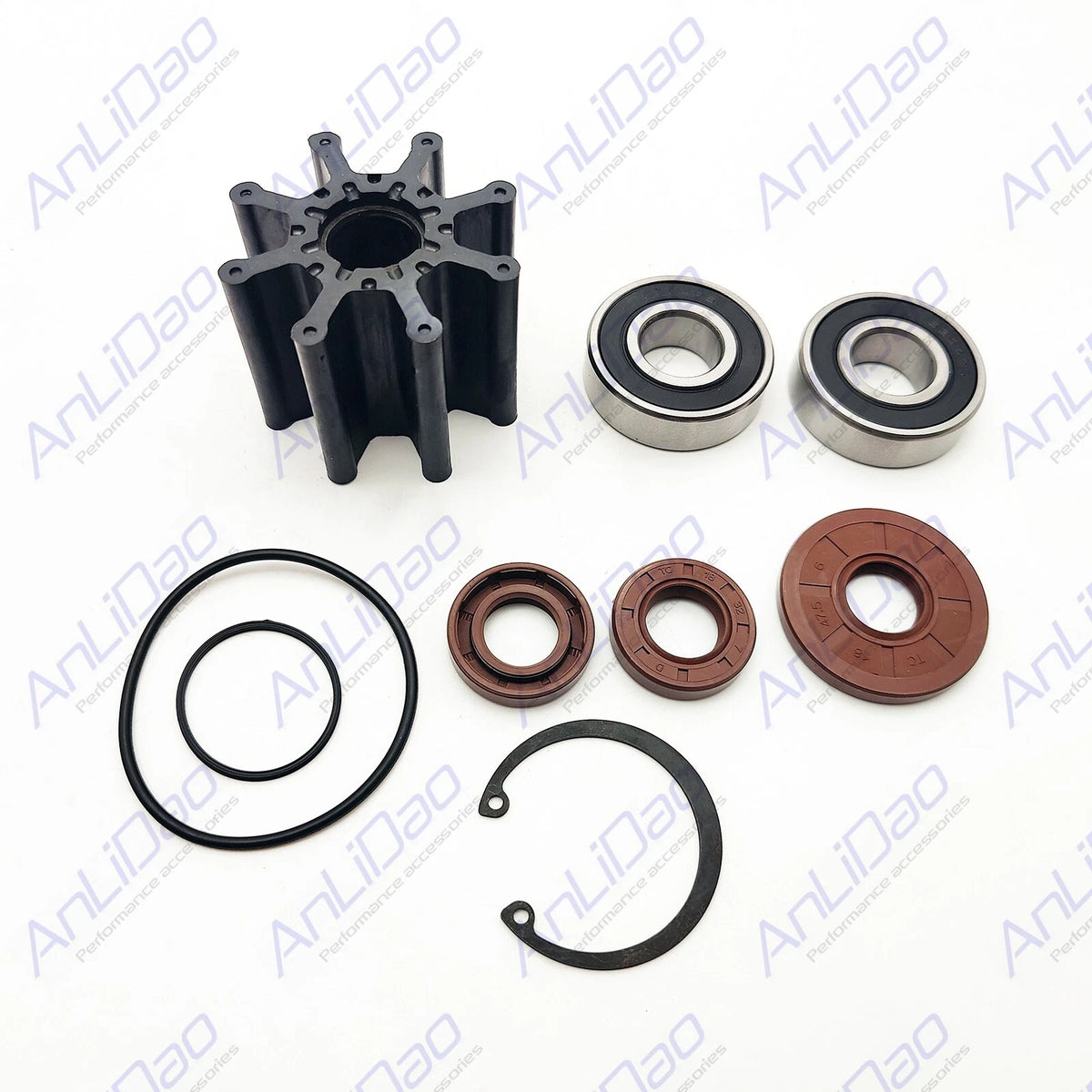 Mercruiser Bravo with Water Pump Impeller Repair Kit 46-807151A9 807151A12