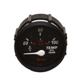 Faria Boat Temperature Gauge GP7163A - Professional Red Black 2 Inch