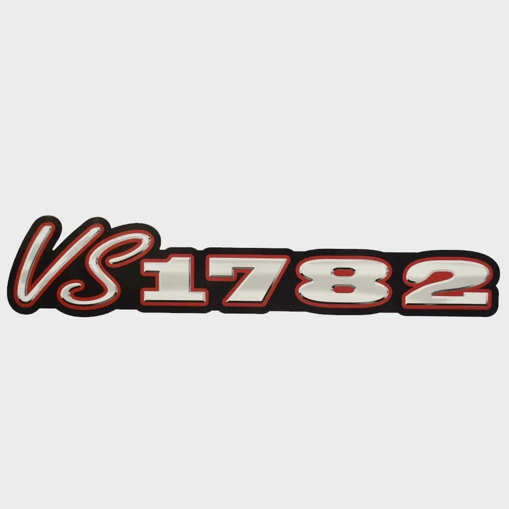 Ranger Boat Decal 189515 - VS1782 Gray Red Black 19 X 4 Inch Sticker