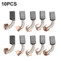 Maintain Motor Efficiency with 10pcs Carbon Brushes for Angle Grinder G720