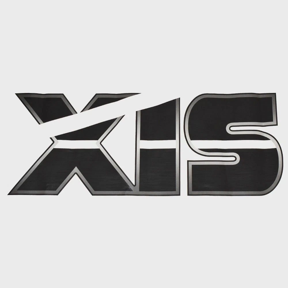 Axis Boat Brand Decal 158762-01-61 - XIS Black and Gray