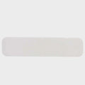 Larson Boat Cover Plate - 21 3/4 X 5 1/8 Inch Opaque White Plastic