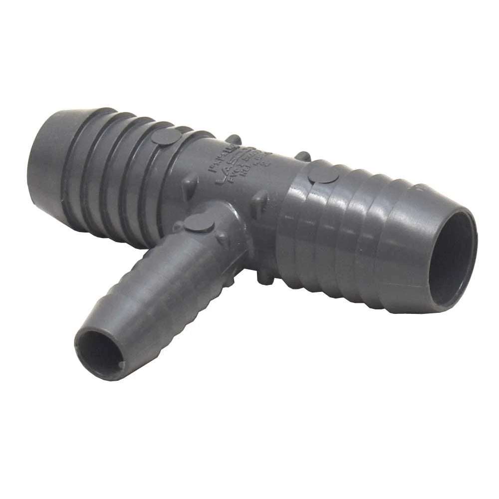 Lasco Boat Reducing Tee Fitting 1401130 - 1 X 1/2 Inch