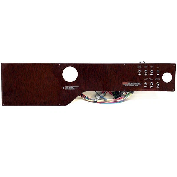 Sea Ray Boat Toggle Switch Panel 2085222 - 37 X 9 1/4 Inch Woodgrain