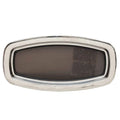 Bomar Boat Fixed Portlight Window S719FIX-6-SS - 18 X 8.5 Inch Smoke