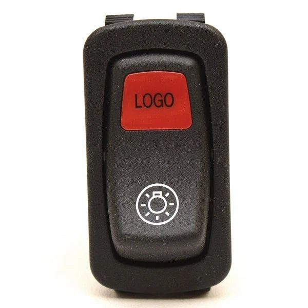 Carling Boat Logo Rocker Switch - 24V On/Off Black