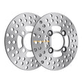 2PCS Front Brake Disc Rotors for Yamaha Banshee 350 YFZ350 Warrior 350 YFM350X