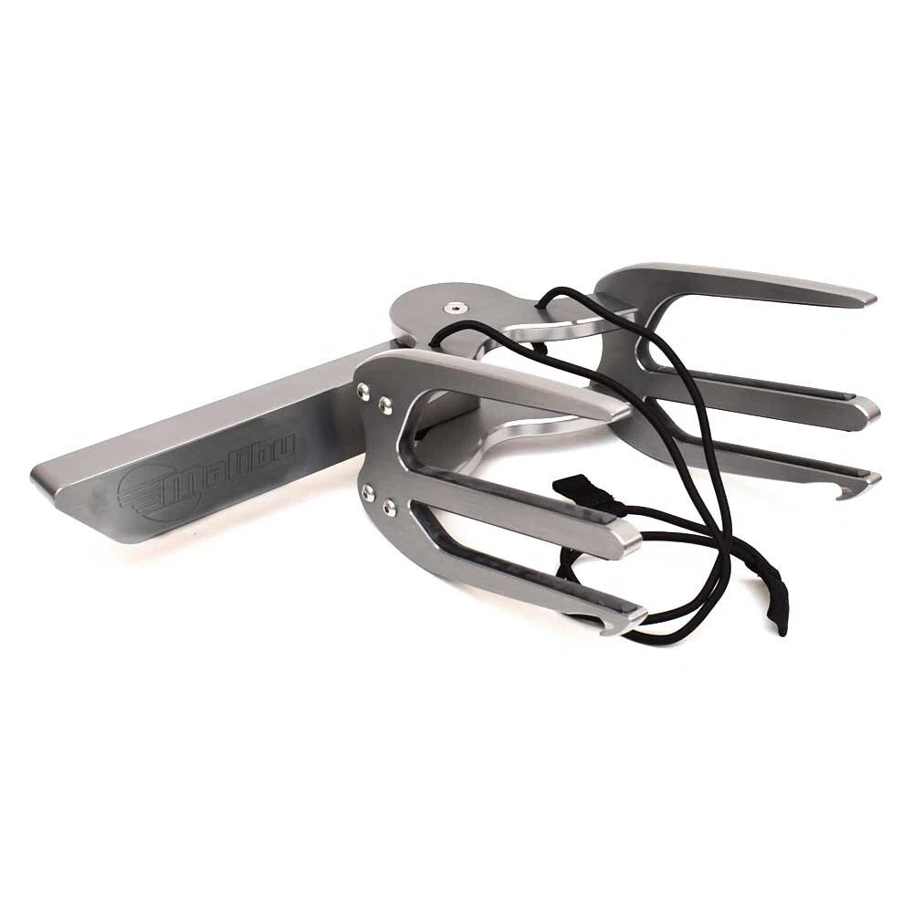 Malibu Boat Spinning Wakeboard Rack 6168122P-ANGR - G3 G4 Tower Silver