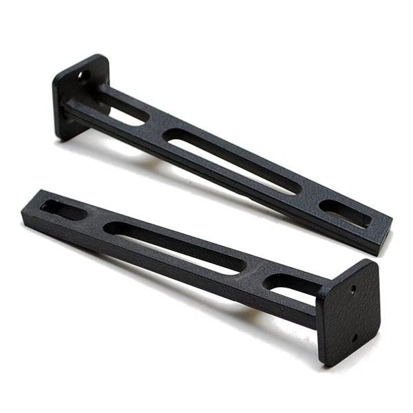Sea Ray Boat Windshield Support Brackets - 8 Inch Aluminum (pair)