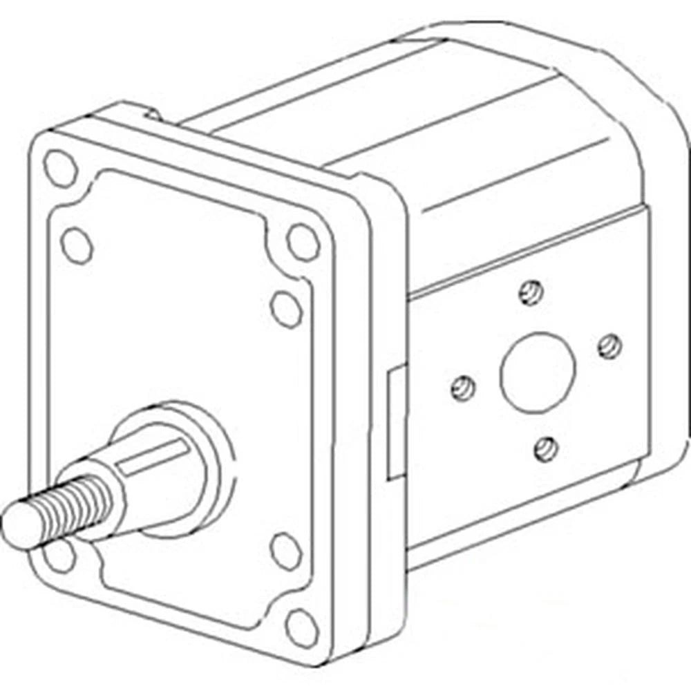 5121276 Hydraulic Pump Fits Minneapolis Moline Tractor Model 1365
