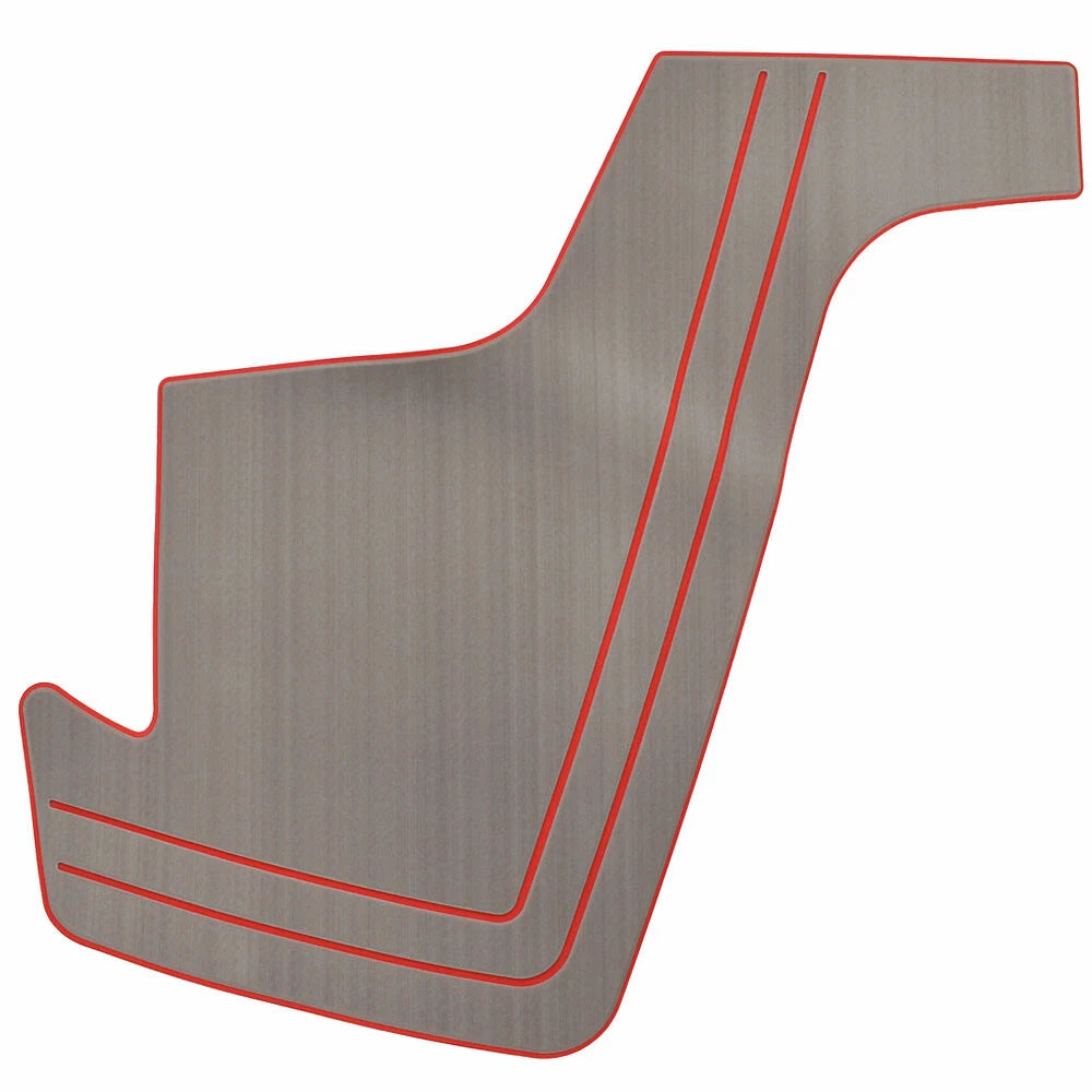 Tracker Boat Non-Skid Deck Mat 330550 - Gray - Red Stick-It
