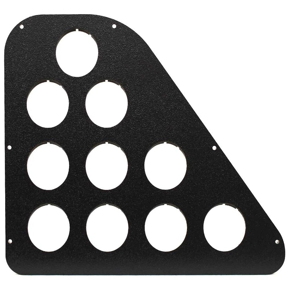 Ranger Boat Rod Holder Faceplate 204774 - Z520c Black Textured