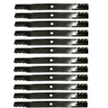 12 Pack: Toothed Mulching Blade Fits John Deere Replaces AM101167