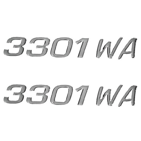 Seaswirl Boat Model Decals 26057248 - WA 3301 Striper Stickers (pair)