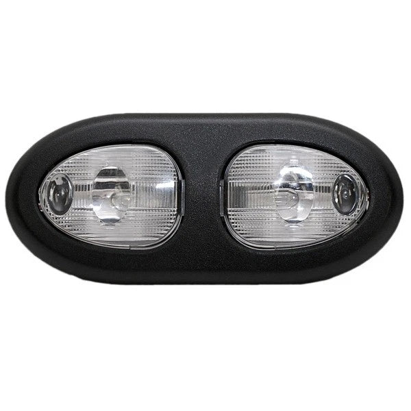 Malibu Boat Double Dome Light - Black