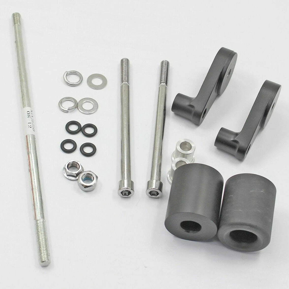 For Kawasaki Ninja 250R 2008-2012 Black Frame Sliders Crash Falling Protector