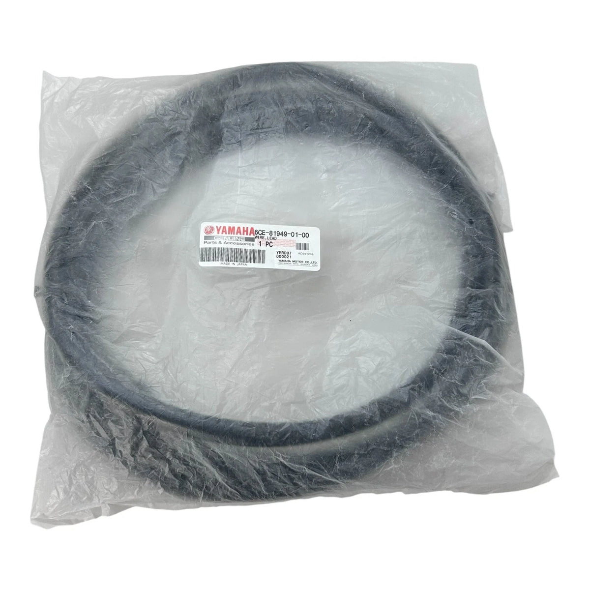 Yamaha 6CE-81949-01-0 0, Marine Battery Isolator Lead Wire Cable, OEM