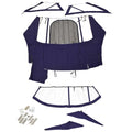 Formula Boat Curtain Kit 270354 - 351 RA Navy Blue 118893046 (6PC)