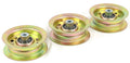 (pack of 3) Flat Idler Pulley for Exmark Zero-Turn Mower QZS708GEM50200 Tractor
