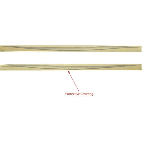 Larson Boat Mid Hull Graphics 0573266 - 67 3/8 X 2 3/8 Inch (set of 2)