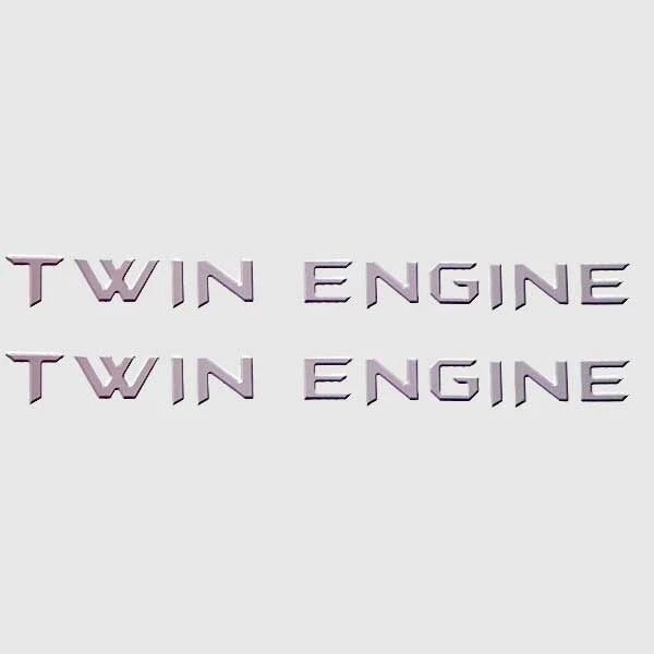 Yamaha Jet Boat Decal Stickers - Twin Engine Pair