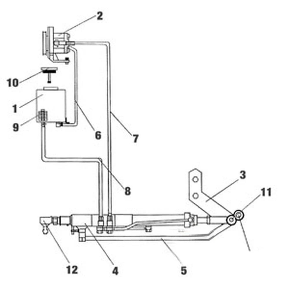 Power Steering Conversion Kit Fits John Deere Models Fits JD100 PSK Fits JD1
